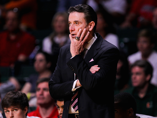 Louisville basketball coach Rick Pitino suspended for 5 ACC games