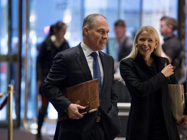 Trump picks Scott Pruitt to head EPA
