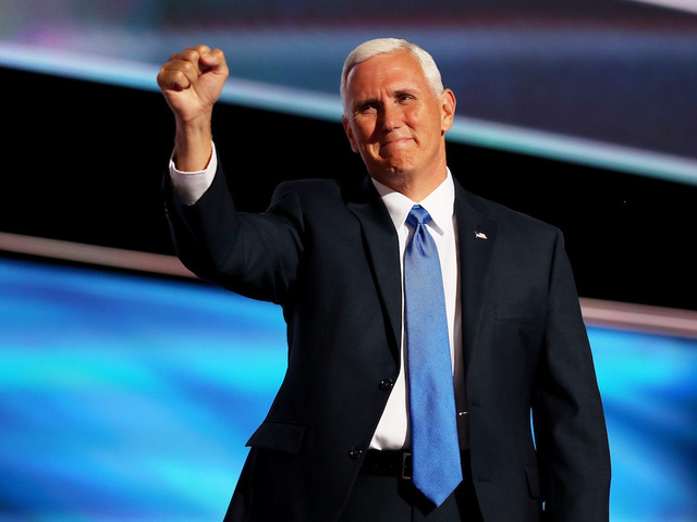 Pence accused of 'hijacking' evangelical meeting