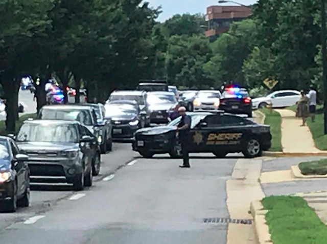 Gunfire reported in Annapolis, Maryland building