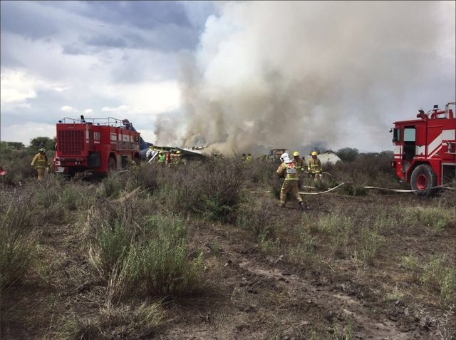 A plane crashed in Mexico but everyone on board survived